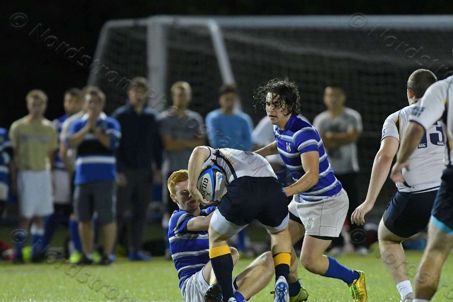 Wheaton Men\'s Rugby vs Mass Maritime.  Photo by Keith Nordstrom
